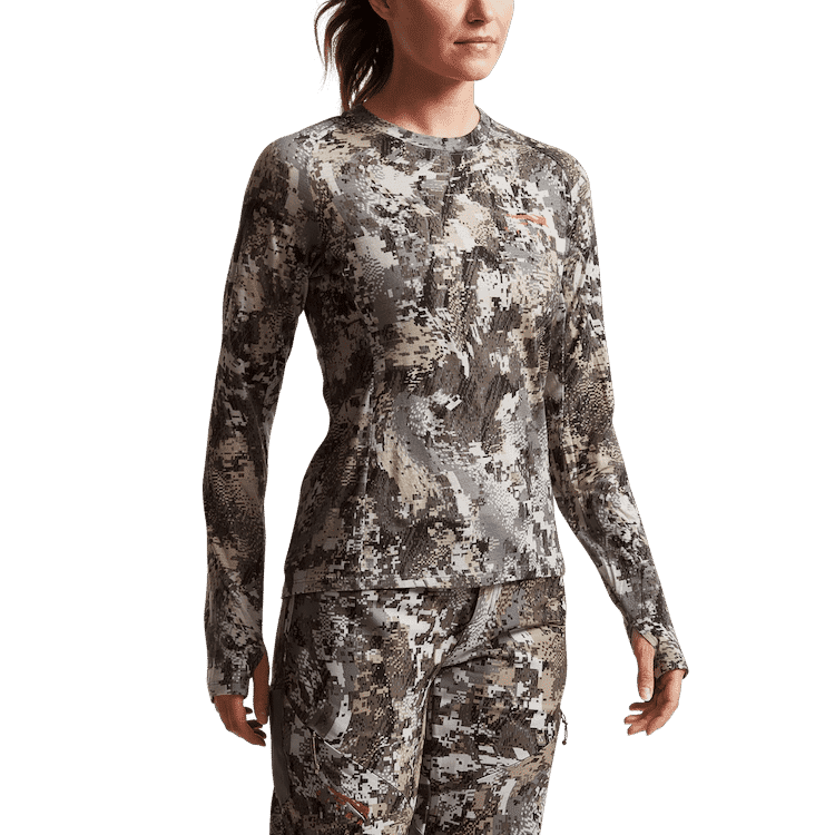 Sitka Gear Whitetail Elevated II Women's CORE Merino 120 Long Sleeve Crew X Large 600169-EV-XL