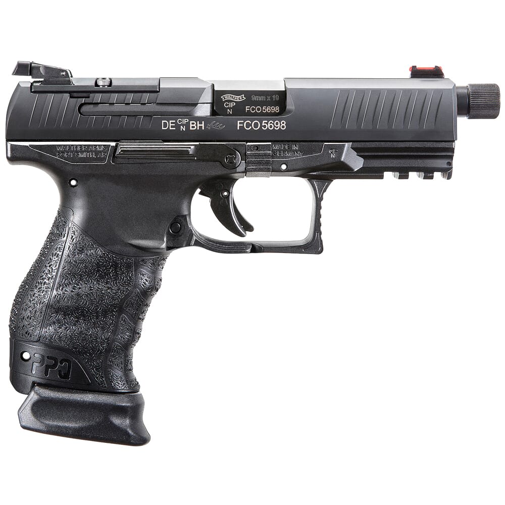 Walther Arms PPQ Classic Q4 TAC 9mm 4.60" Threaded Bbl Pistol w/(2) 17rd and (1) 15rd Mags 2846969