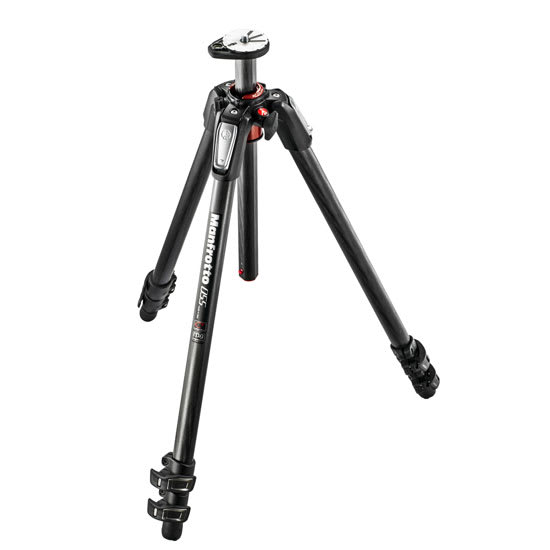 Manfrotto 055 Carbon Fiber 3-Section Tripod