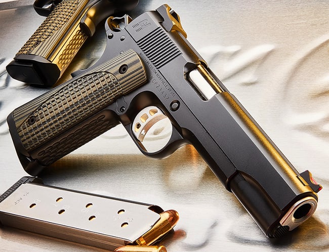 Heinie Signature Series Competition Model 1911 .45 ACP 5? Barrel, Thinned & Scalloped Full Size Fram NH-HeinieSSCM45NightSights