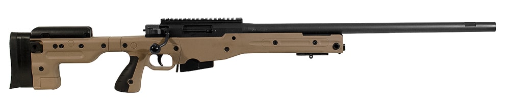 Accuracy International AT Rifle Fixed Pale Brown Stock 308