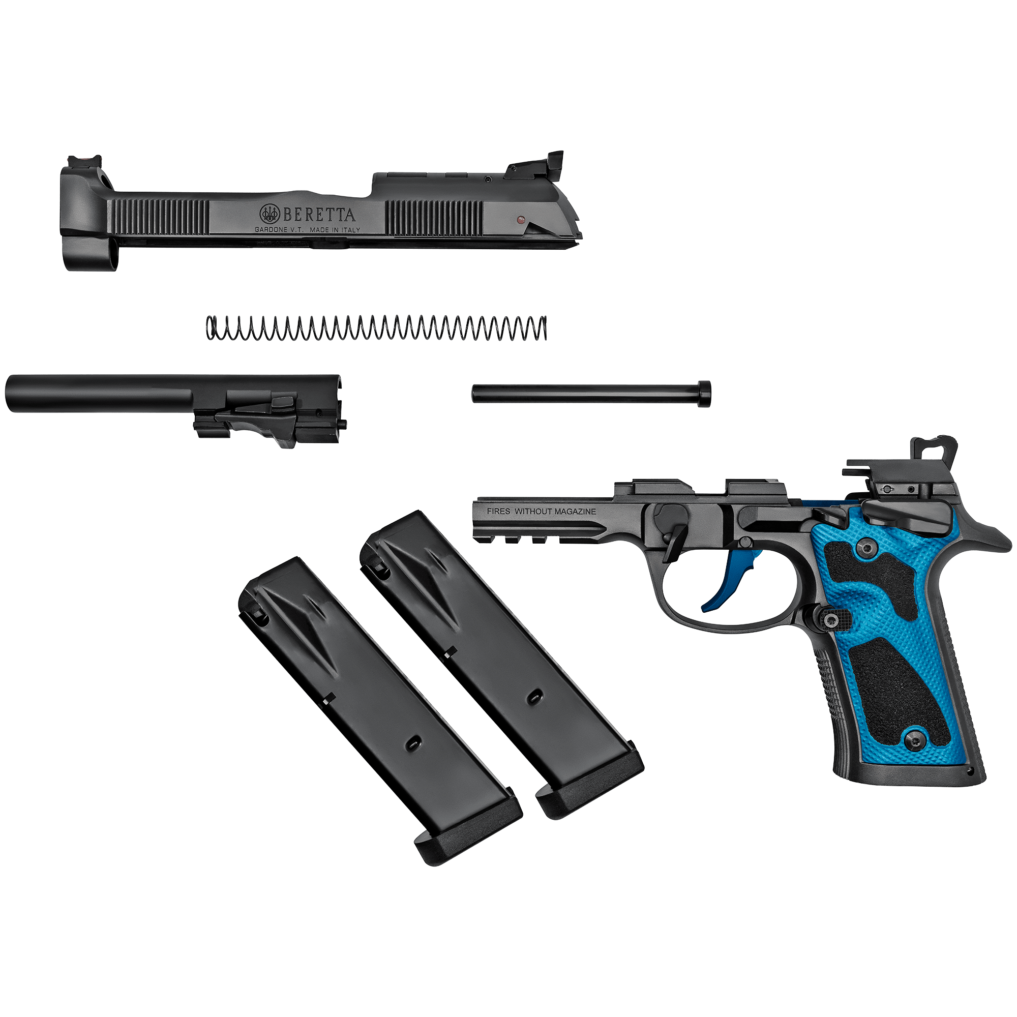 Beretta 92X Perf Carry Optic Nist-Blue 9mm 4.9" Pistol 2x18rd J92XPCOBL18-img-7