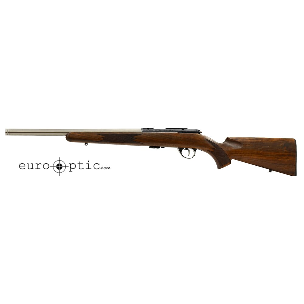 Anschutz 1710 AV .22 LR American Varmint 18" 1/2x28 Heavy Bbl SS Rifle w/2-Stage Trigger A1710AVHBSSCLX