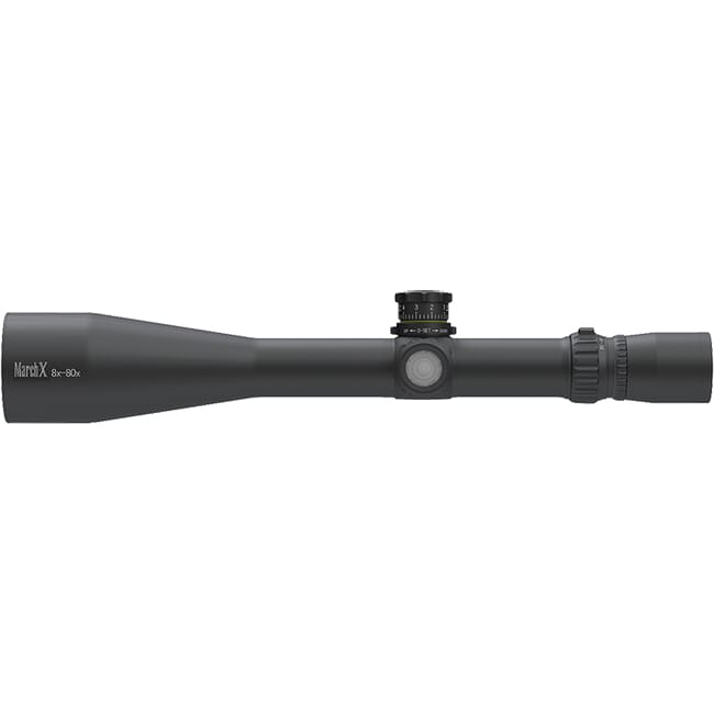 March X Tactical 8-80x56mm MTR-FT Reticle 1/8MOA Illuminated Riflescope D80V56TI-MTR-FT-800247