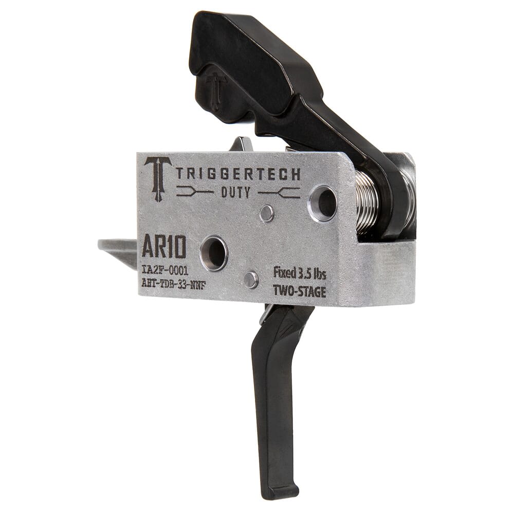 TriggerTech AR10 Two Stage Duty Black/Die-Cast 3.5lb Trigger AHT-TDB-33-NNF