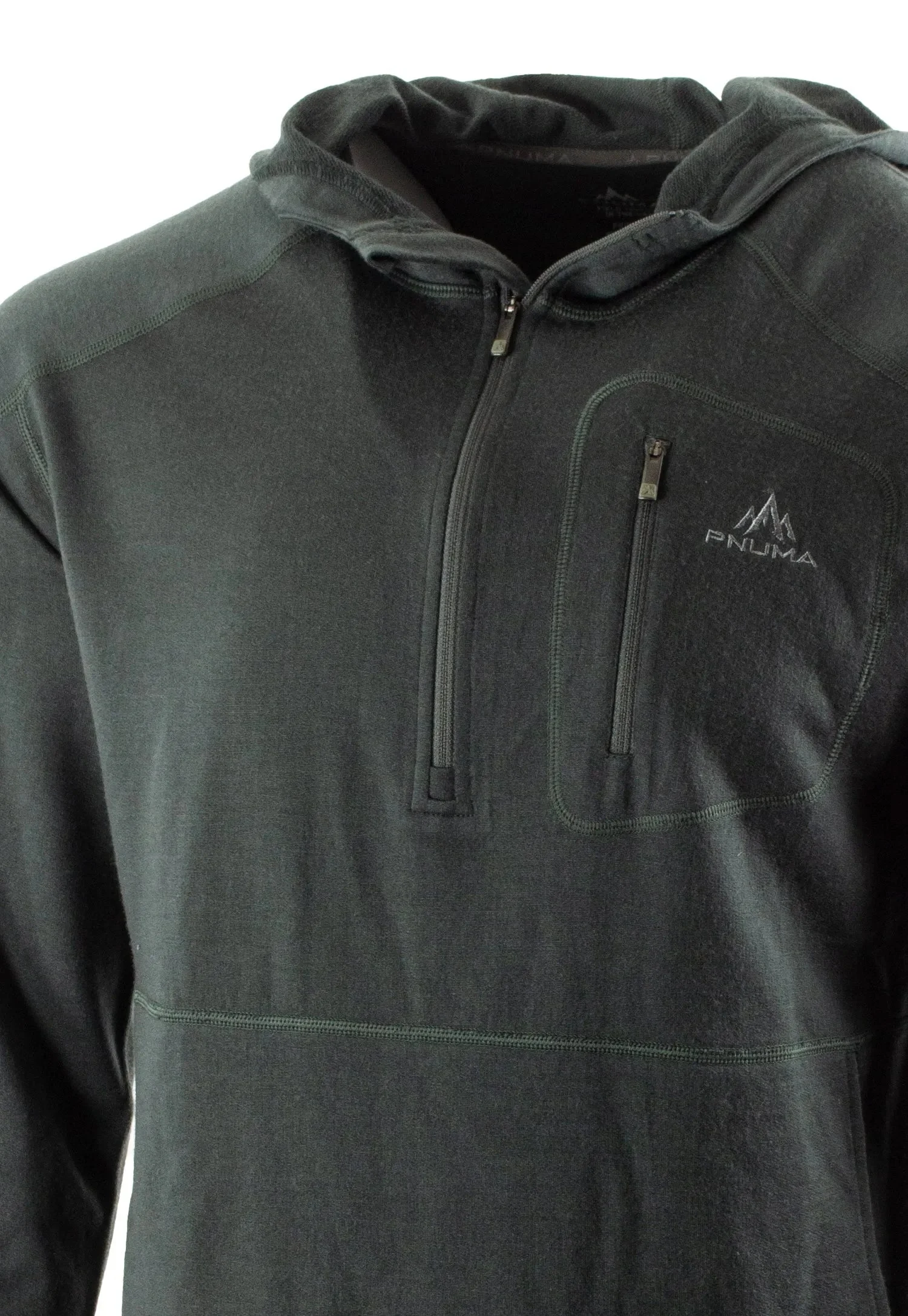 Pnuma Outdoors Merino Gunnison Hoodie, Beluga Color XL GU-HD-BE-XL