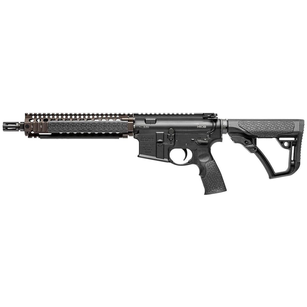 Daniel Defense MK18 5.56 NATO 10.3" 1:7" RIS II Short Barrel FDE Rifle w/NO MAG 02-088-17024-067