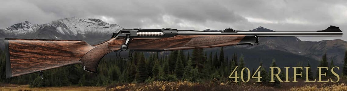 Sauer 404 Rifles