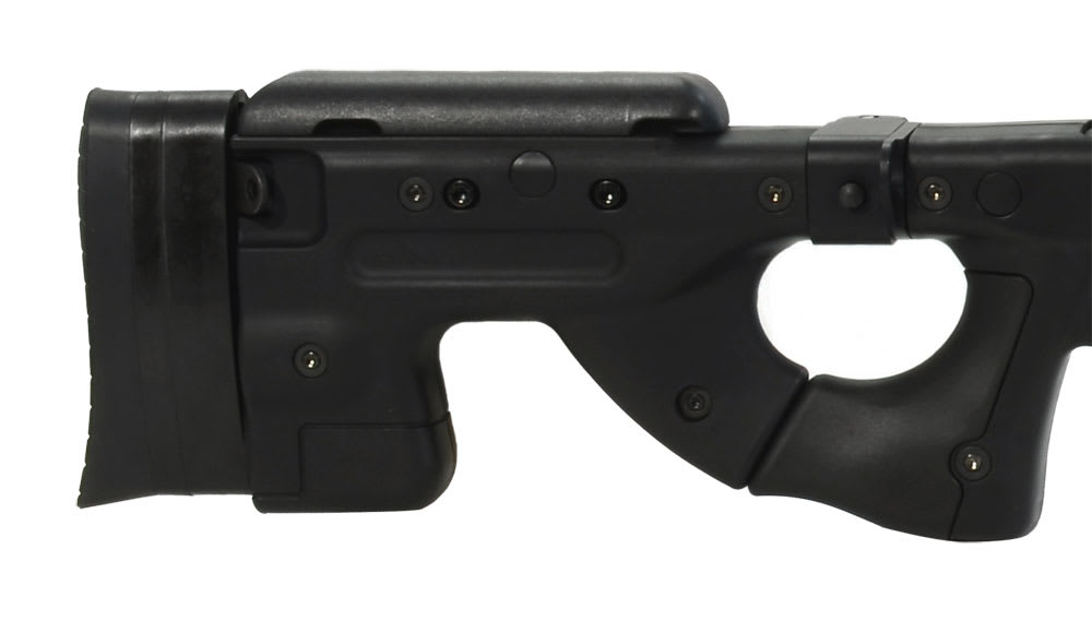 Surgeon Scalpel 223 Remington-Black AI Folding Stock-Jewel Trigger-20in Fluted-Threaded