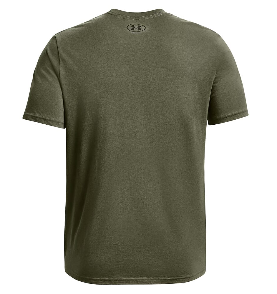 Under Armour Antler Hunt Icon SS Tee Marine OD Green MD 1366014-391006
