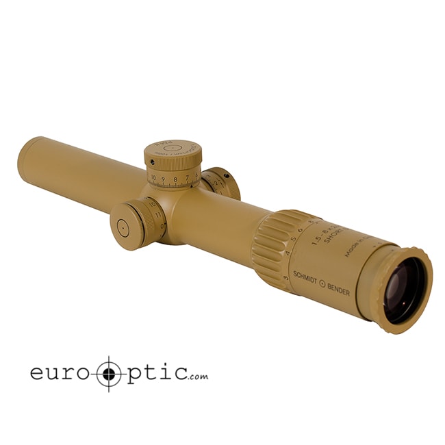 Schmidt Bender PM II 1.5-8x26 ShortDot CQB CCW RAL8000 Scope