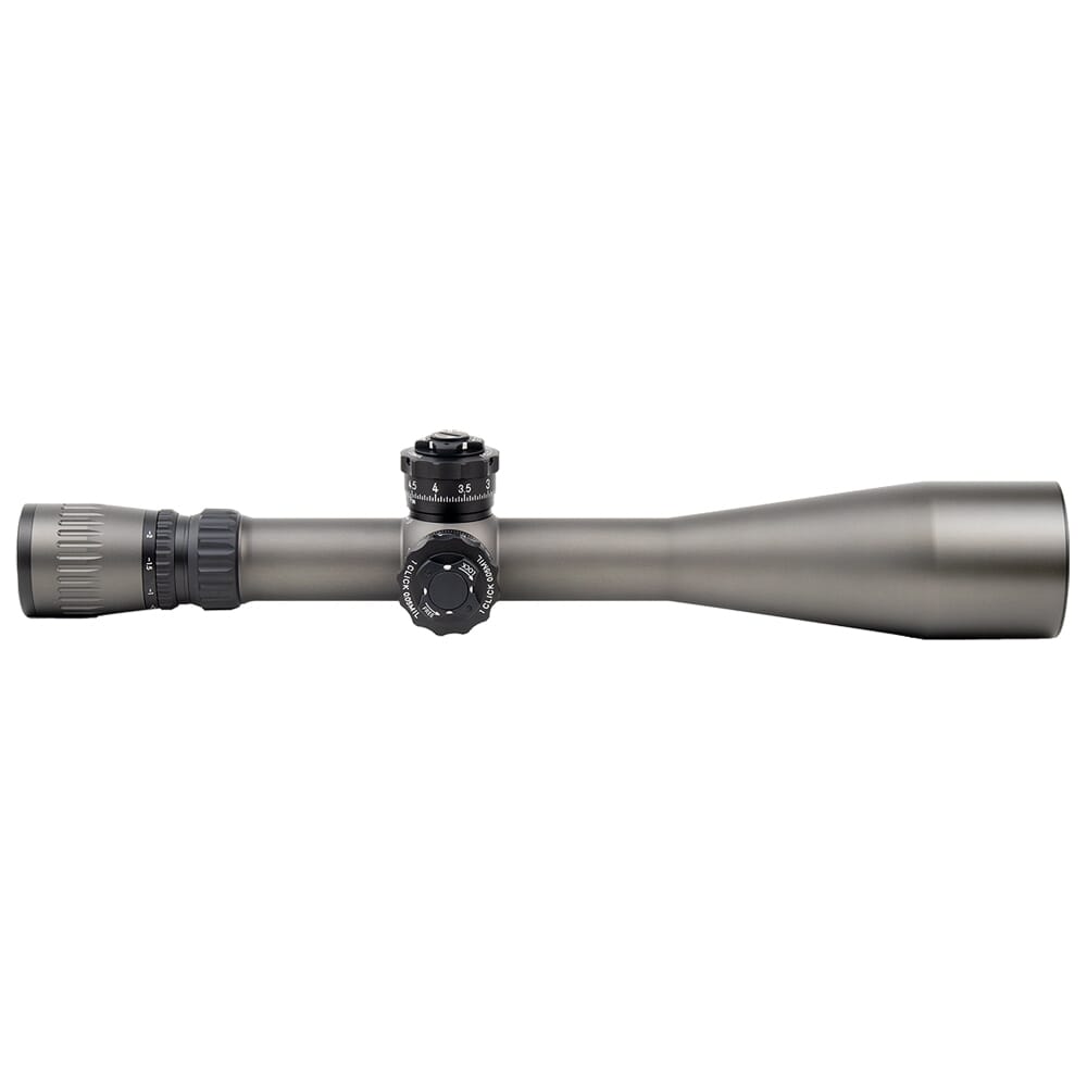 March X Tactical "High Master" Majesta 8-80x56mm SFP MML-W1 .05MIL 6Level Illum Riflescope w/Middle Wheel & Shuriken Dial Lock D80HV56WTIMLX-GR-MML-W1