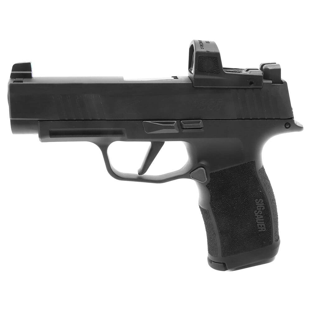 Sig Sauer P365XL 9mm 3.7" Bbl Micro Compact Low-Capacity Pistol w/(2) 10rd Mags, XRAY3, Mod Poly Grip & ROMEOZero Elite 365XL-9-BXR3-RXZE-10