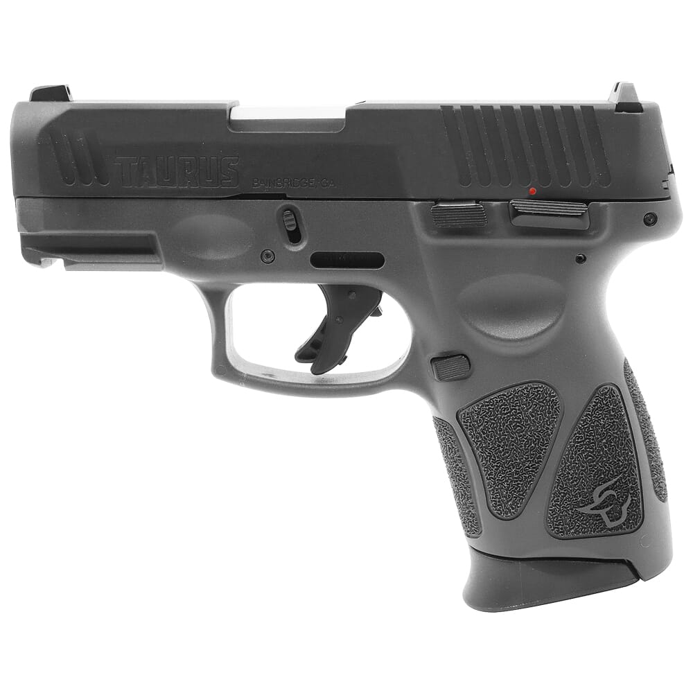 Taurus G3C 9mm GR/Bk 3.26" Pistol w/(3)12rd Mags 1-G3C931G
