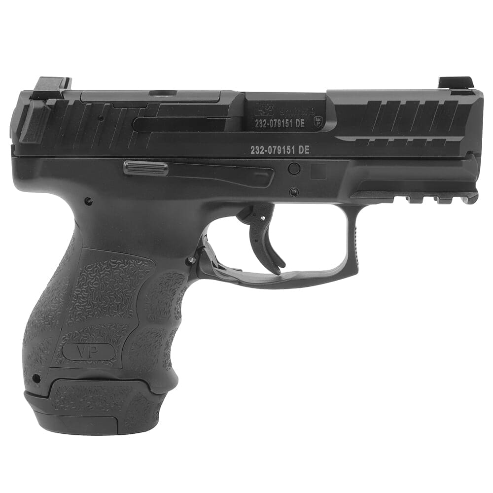 HK VP9SK 9mm 3.39" Bbl Optics Ready Subcompact Pistol w/Night Sights, (1) 13rd & (2) 10rd Mags 81000652