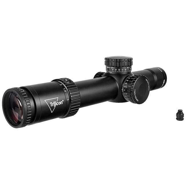 Trijicon Credo HX 1-8x28 FFP w/ Red/Green MOA Segmented Circle, 30mm, Satin Black Riflescope 2900031