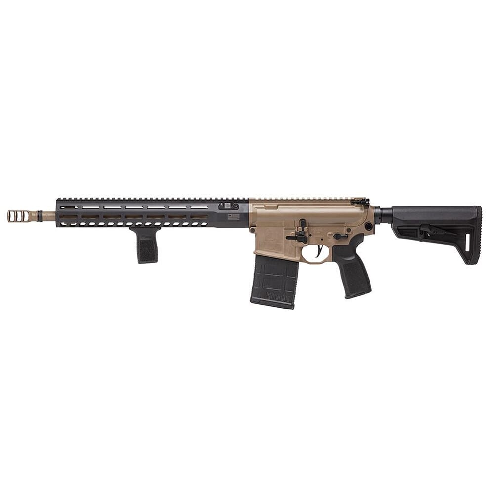 Sig Sauer 716i TREAD Snakebite SE .308 Win 16" 1:10" Bbl 20rd FDE/Black Rifle w/M-LOK Handguard & 3 Port Comp R716I-16B-TRD-SB-SE