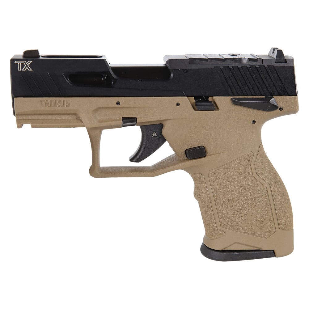 Taurus TX22 Compact .22 LR Flat Dark Earth/Black 3.6" Pistol w/(2) 10rd Mags 1-TX22131F-10
