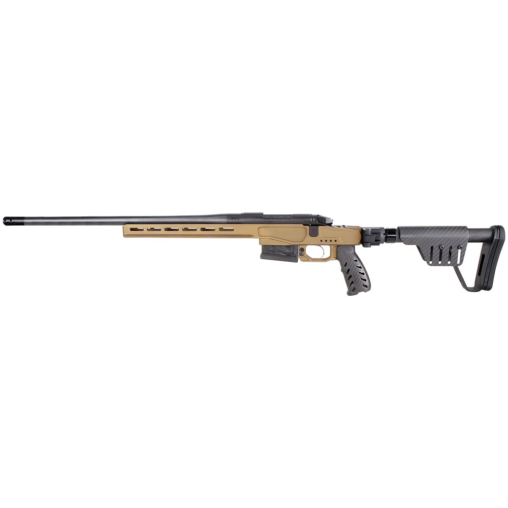 Bergara Premier Series MG Lite 6.5 PRC CF 22" 1:8" Bbl Rifle w/Magnesium Folding Chassis & Omni MB BPR37-65PRC