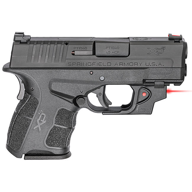 Springfield Armory XDS .45 ACP MOD.2 3.3" Black Red Viridian Laser w/ 2 Magazines XDSG93345BVR