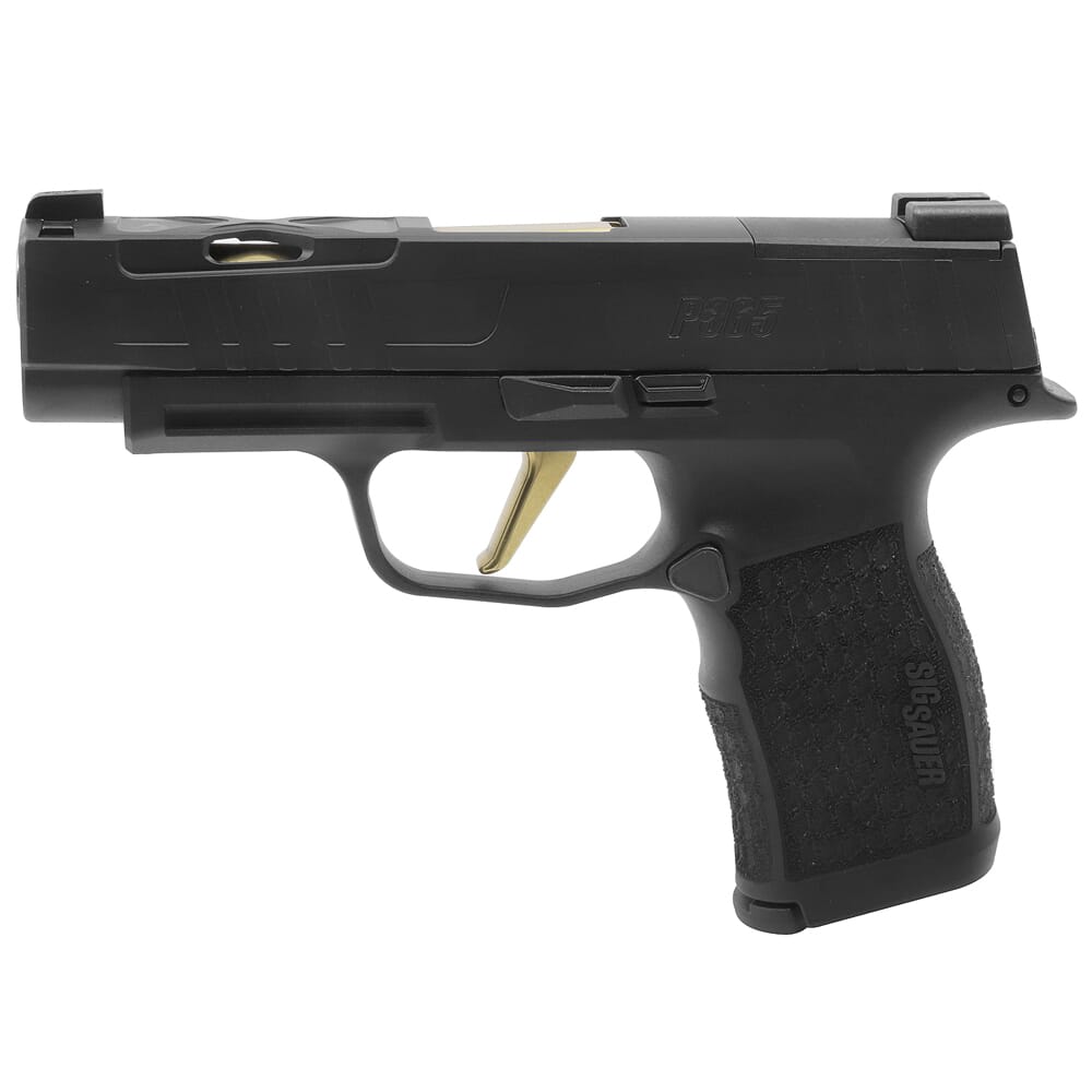 Sig Sauer P365XL Custom Works Spectre 9mm 3.7" Ti Bbl Optic Ready Pistol w/(2) 12rd Mags, Ti Trigger & LXG Grip P365V002