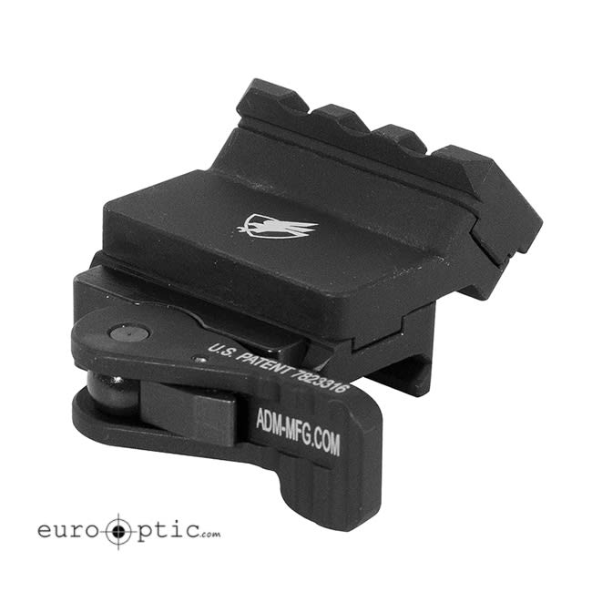 ADM 45 Degree w/ 3" Rail Tac Lever Offset Mount