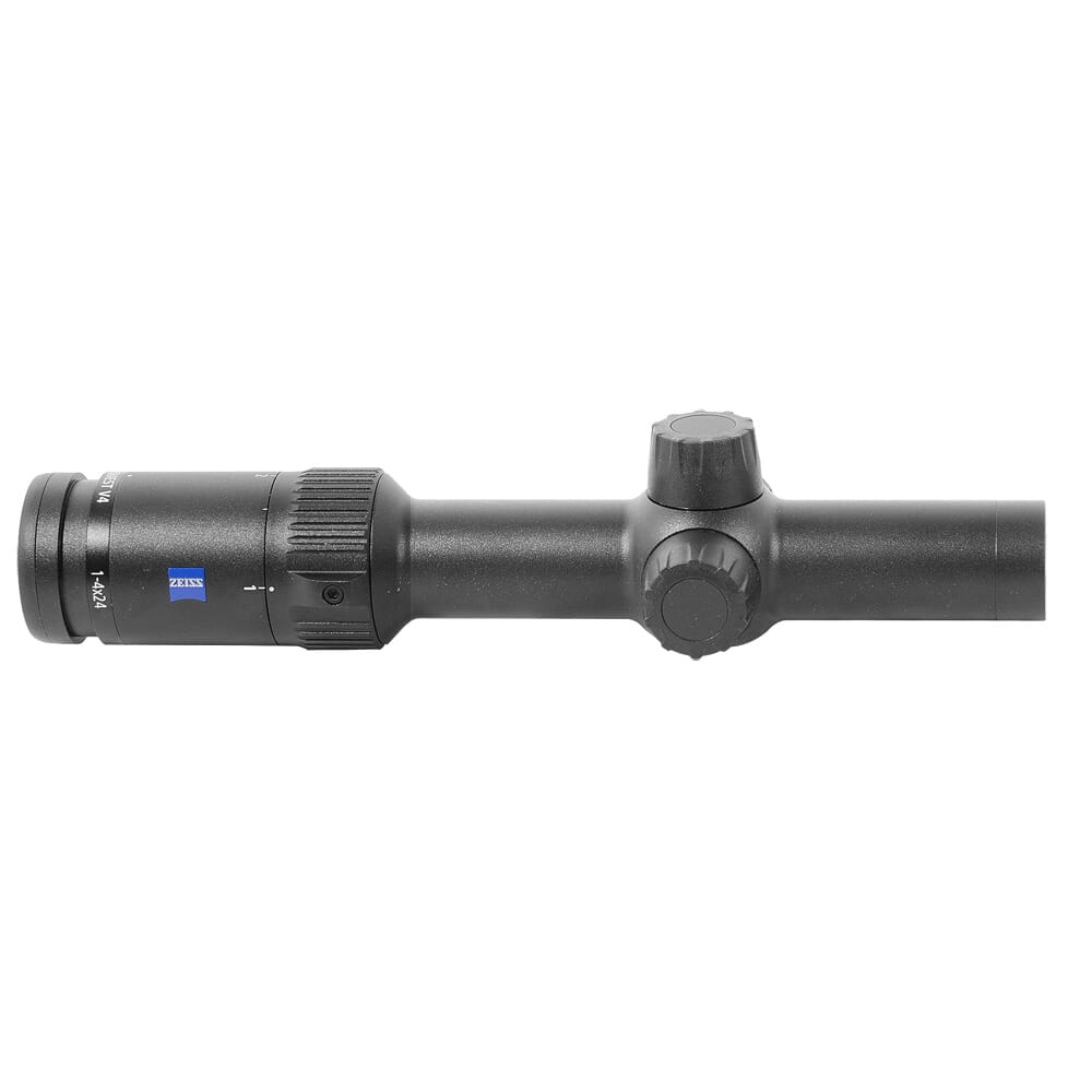 Zeiss Conquest V4 1-4x24mm Illum #20 Z-Plex #60 Capped Elev. Turret Riflescope 522905-9960-000