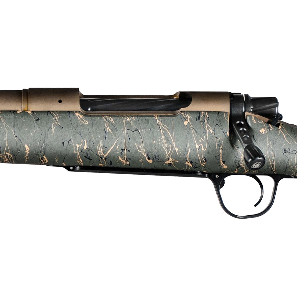 Christensen Arms Mesa 7mm Rem Mag 24" 1:9" Green w/ Black & Tan Webbing LH Rifle 801-01056-00