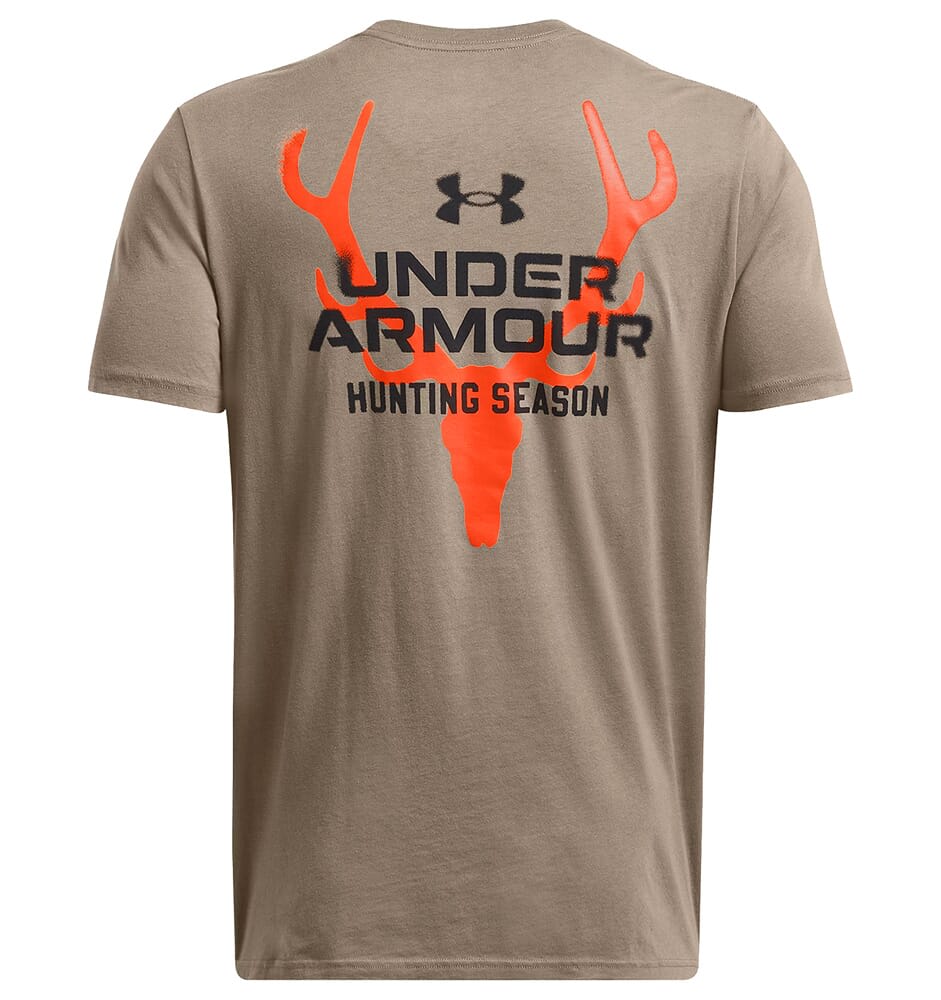 Under Armour Men's Elk Hunting Season SS Tee Taupe Dusk XXL 1386779-200007