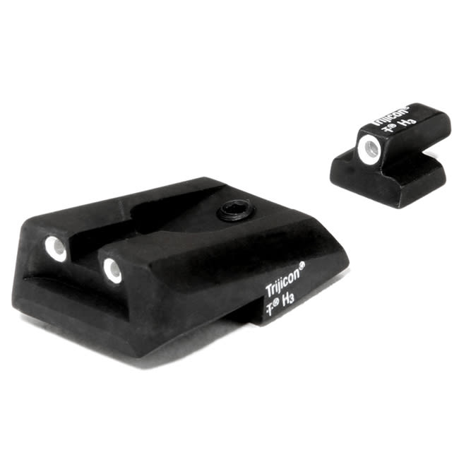 Trijicon S&W Compact 9mm Novak Rear Set SA24 600405