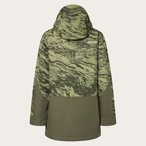 Oakley WMNS TNP TBT Insulated Jacket Duality Swirl DBL Green FOA500472-73P
