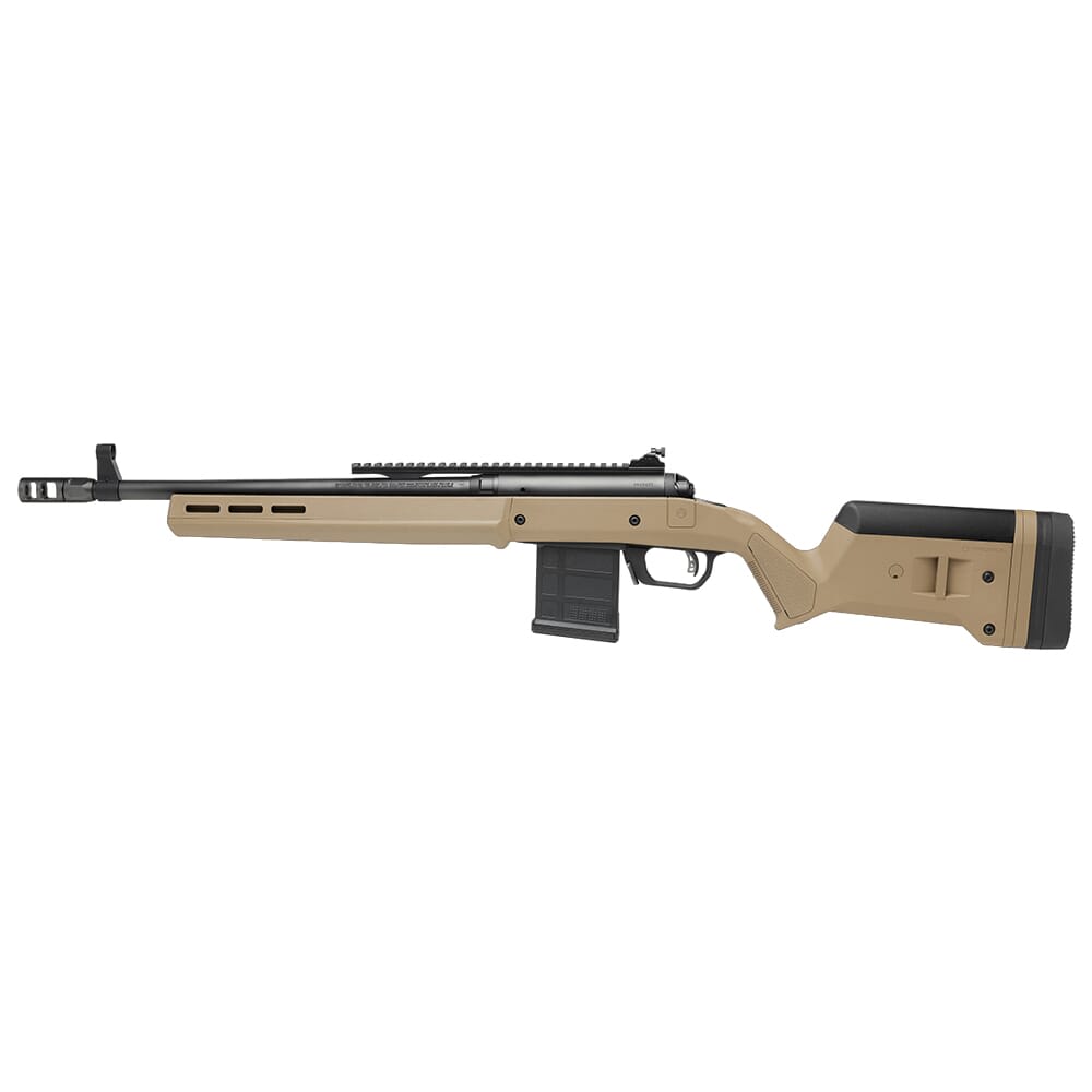 Savage Arms 110 Magpul Scout FDE .450 Bushmaster 18" 1:8" 5/8x24 Bbl FDE BA Rifle w/(1) 4rd Mag, Muzzle Brake & Magpul Hunter Stock 58194