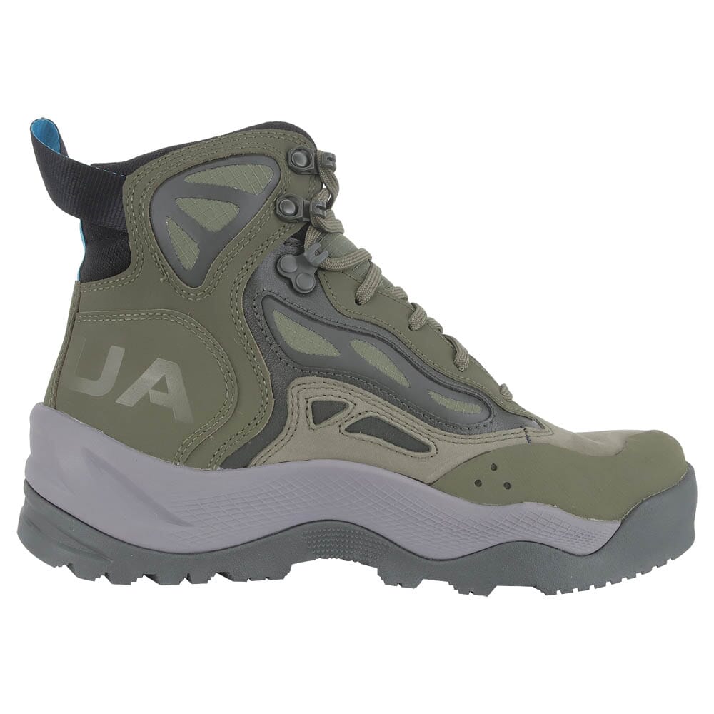 Under Armour Charged Raider Mid WP Boots Marine ODG/Brq Grn/Black Size 9.5 3024265-300021