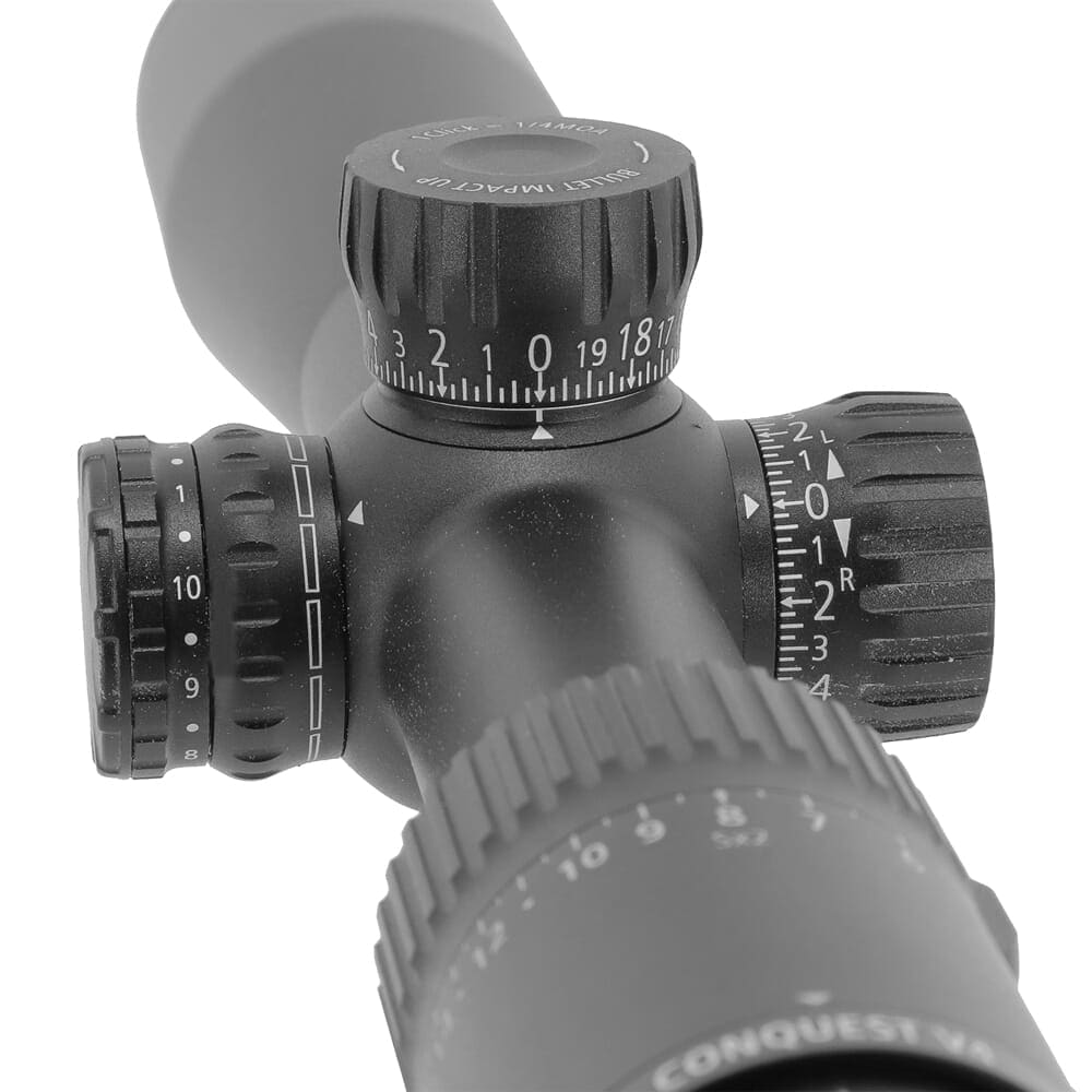 Zeiss Conquest V4 4-16x44mm ZBi Illum #68 Ext. Elev. Ext. Locking Wind. Riflescope 522935-9968-090