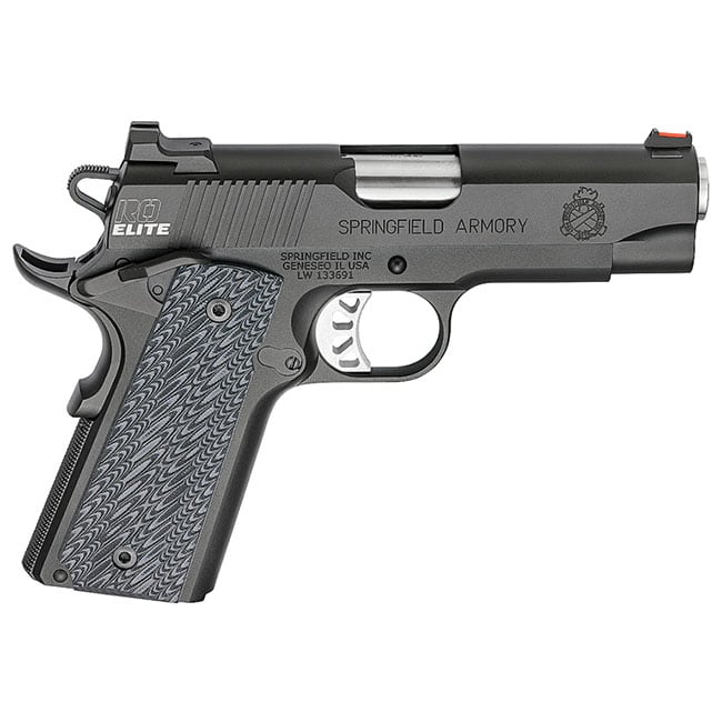 Springfield Armory 1911 Range Officer Elite Champion .45ACP 4" (2) 7rd Mags Black-T PI9136ER