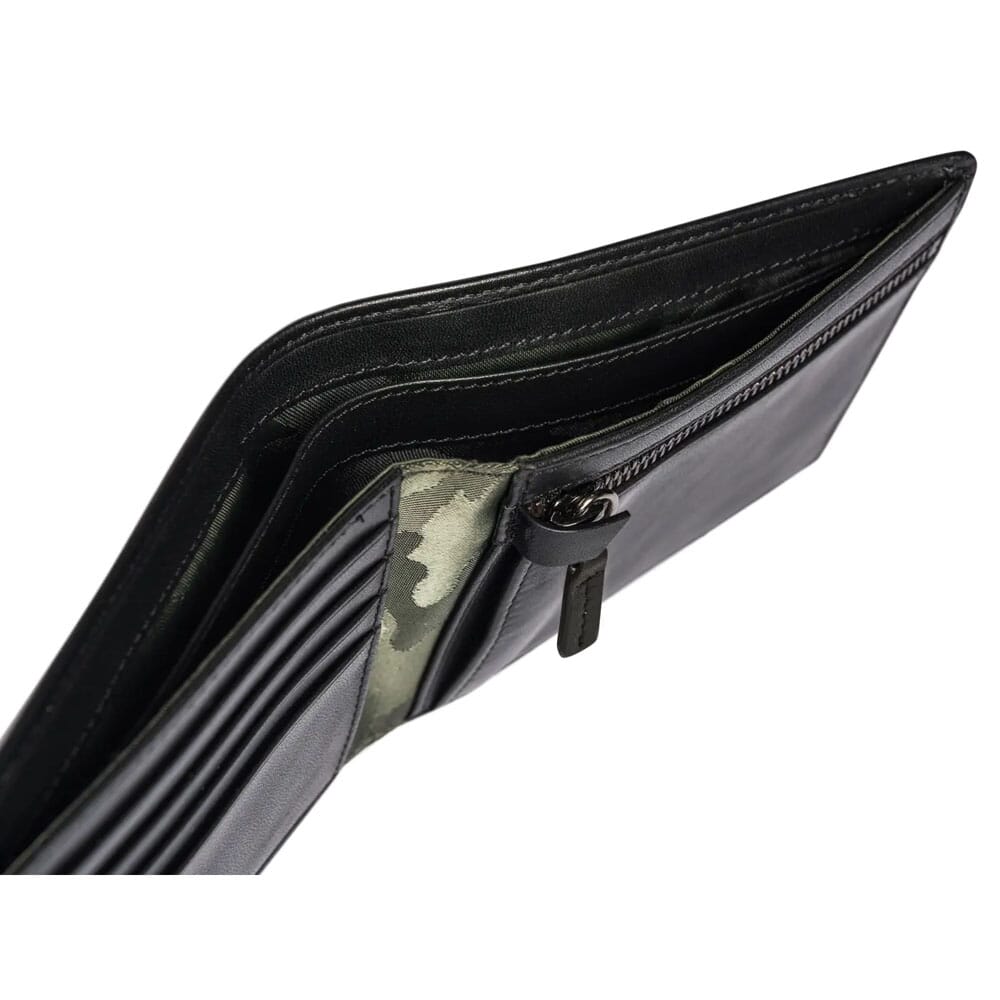 Beretta Black Wallet Bifold Zippered Coin PP071L01260999UNI