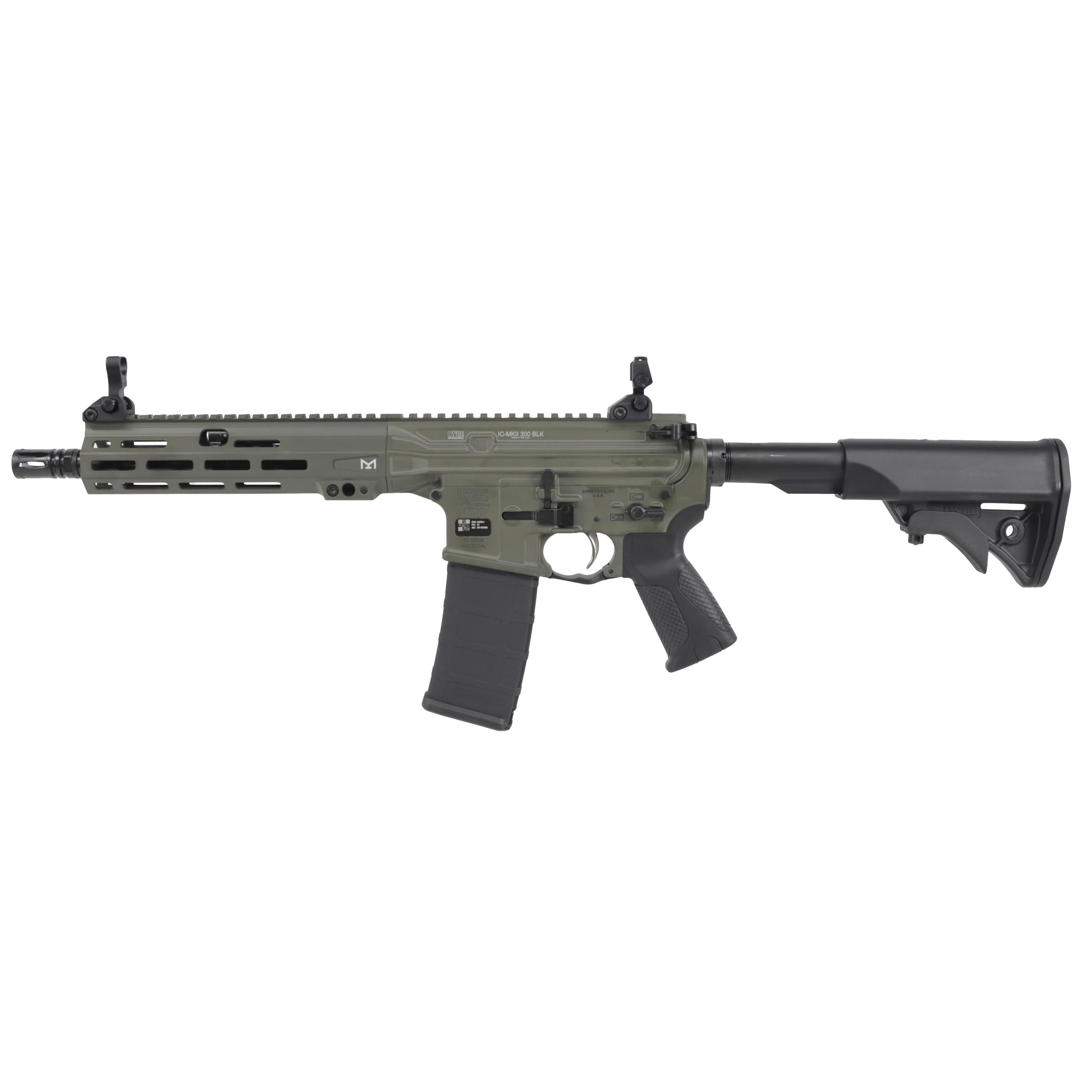 LWRC IC-A5 .300 BLK 10.5" SBR ICMKIIR3ODG10S-img-1
