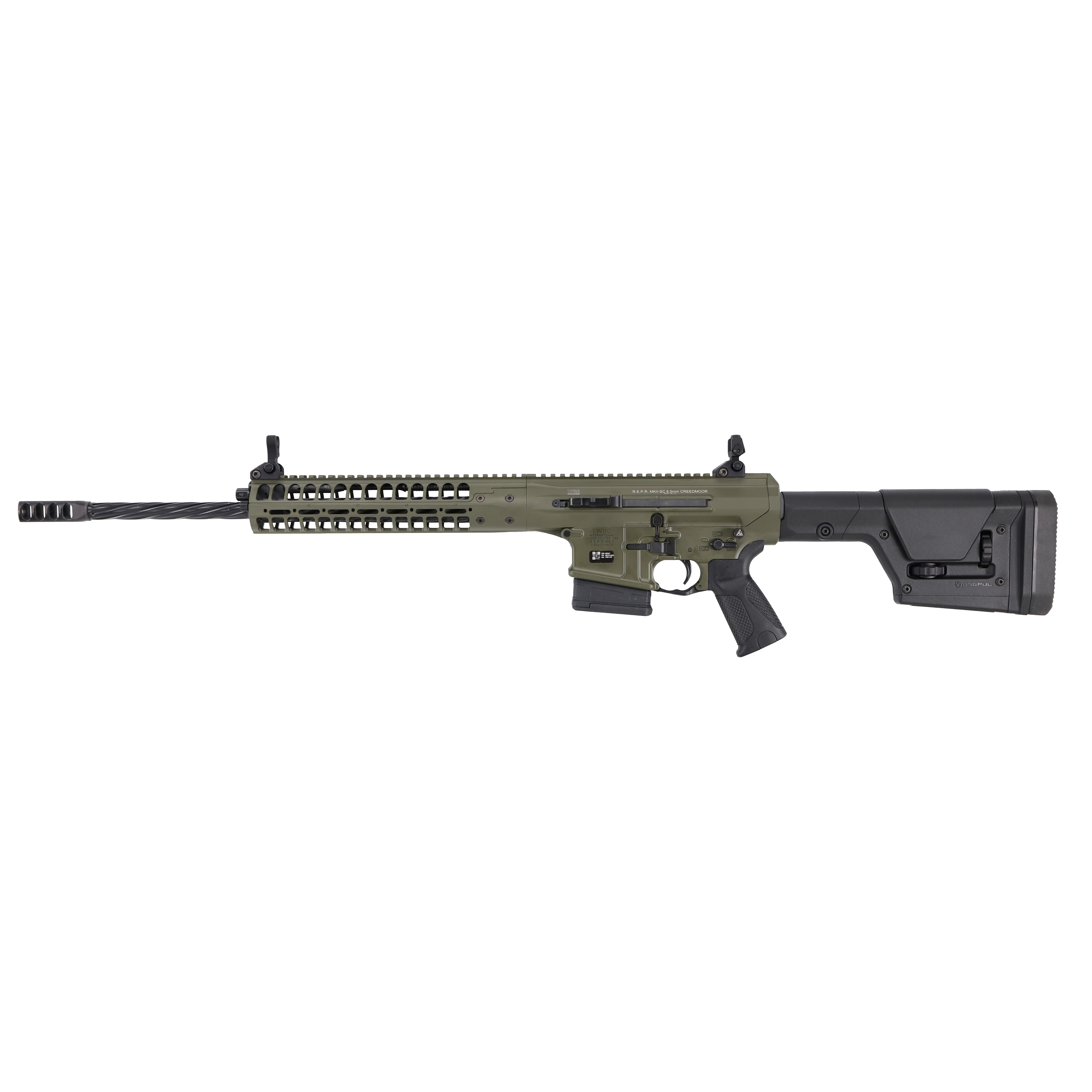 LWRC REPR MKII 6.5 Creedmoor 20" OD Green CA Rifle REPRMKIIR6.5ODGF20SCCAC-img-3