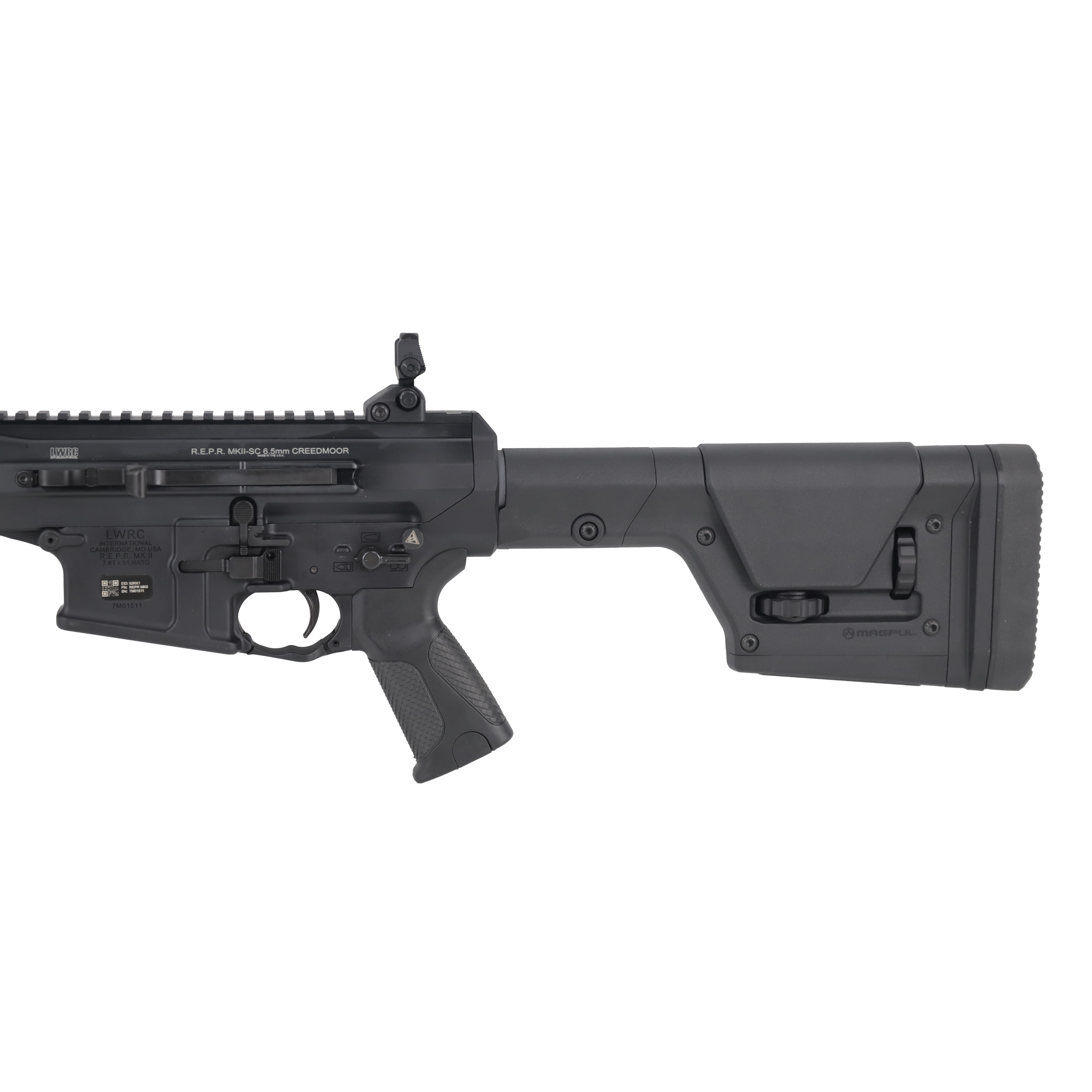 LWRC REPR MKII 6.5 Creedmoor 20" Black REPRMKIIR6.5BF20SCCAC-img-3