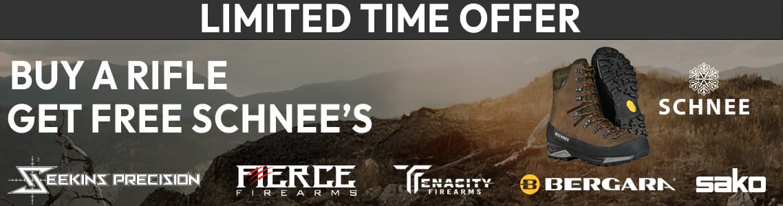 Schnee's Free Boots Promo