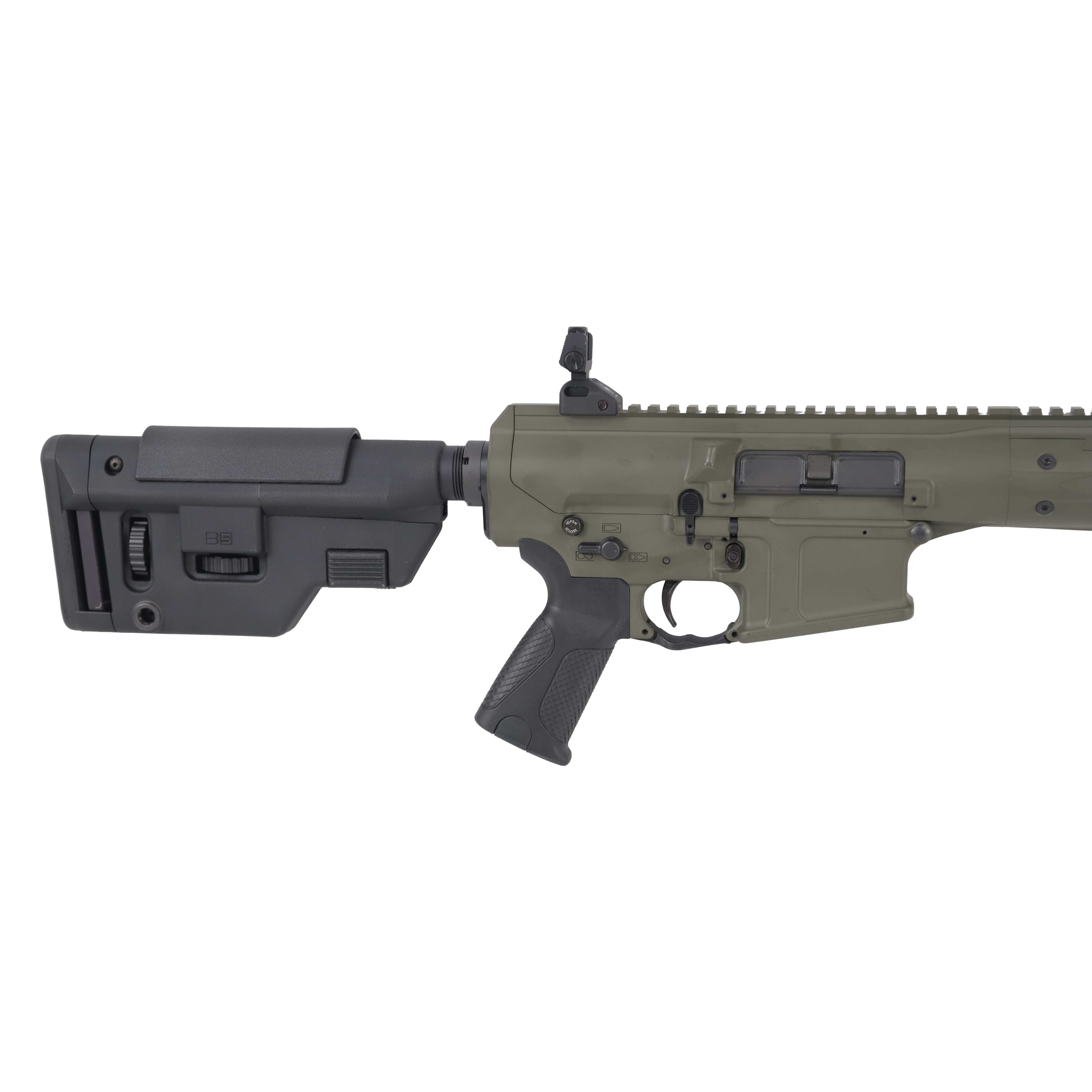 LWRC REPR MKII 7.62 NATO 16.1" 1:10 OD Green Rifle REPRMKIIR7ODGF16SCCAC-img-1