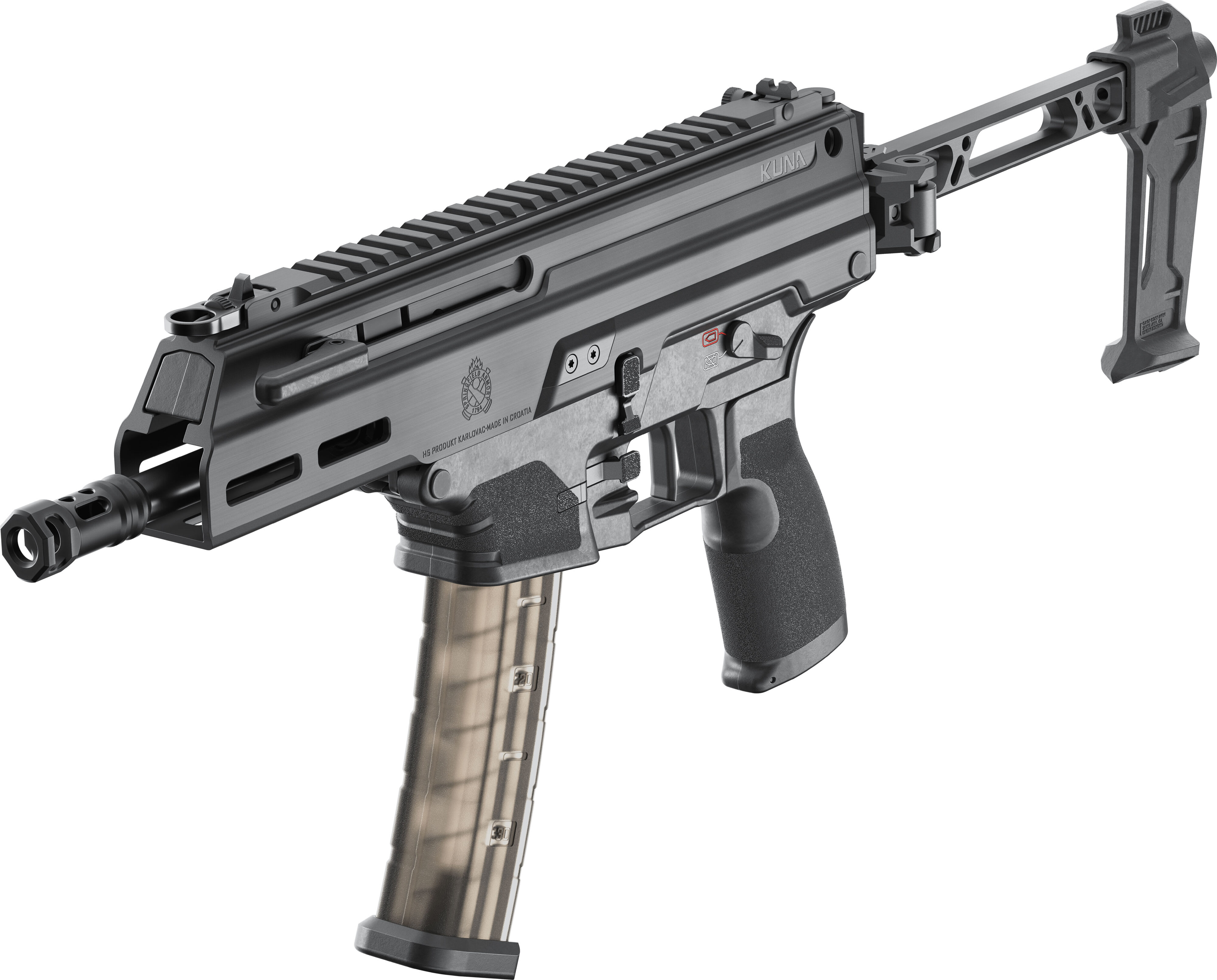 Springfield Armory Kuna 9mm 6.1" Black FSA Brace 30rd KN9069B-FSA-img-2