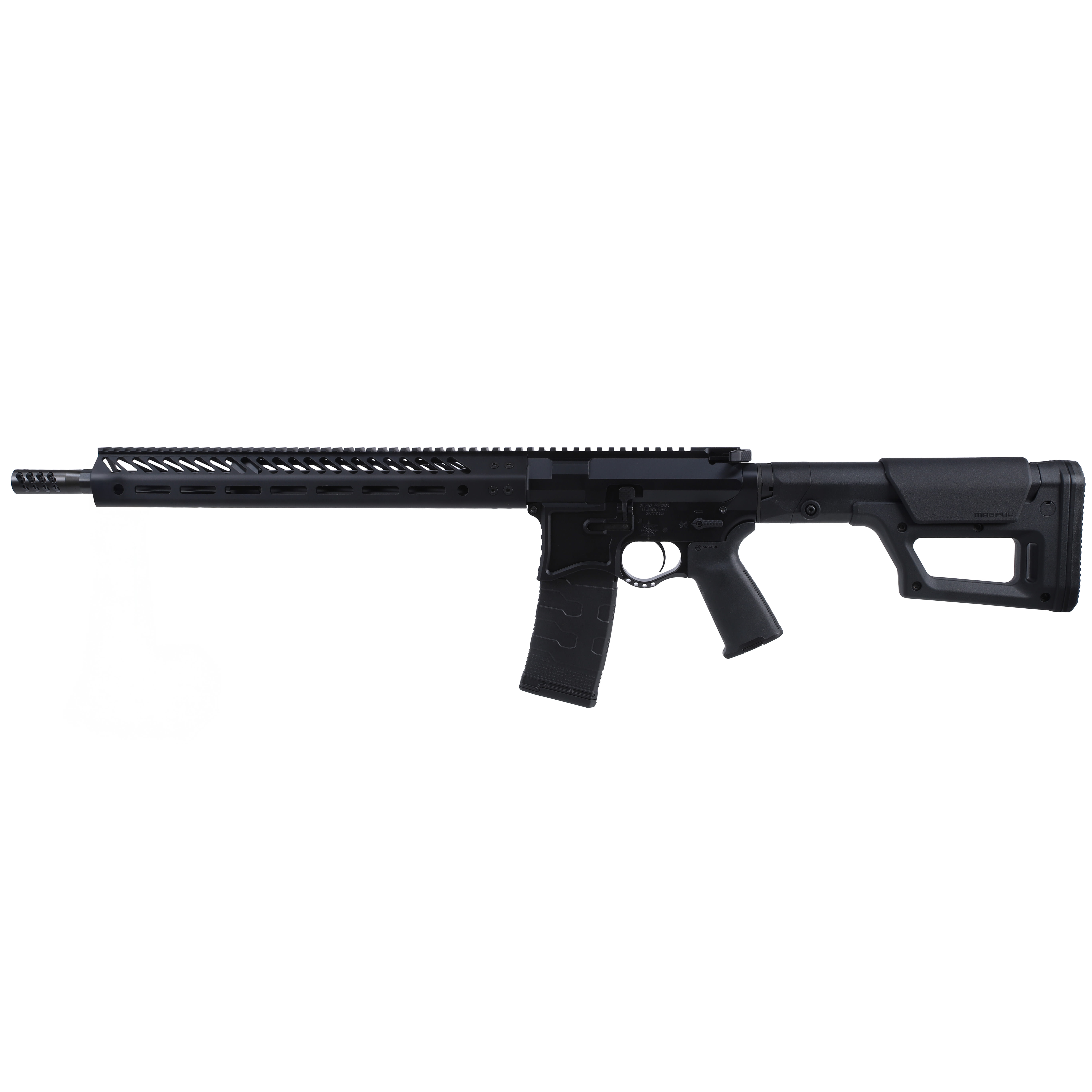 Seekins Precision DMR .223 Wylde 16" 1:8" 1/2"x28 TPI Bbl Black Rifle 0011300071-BLK