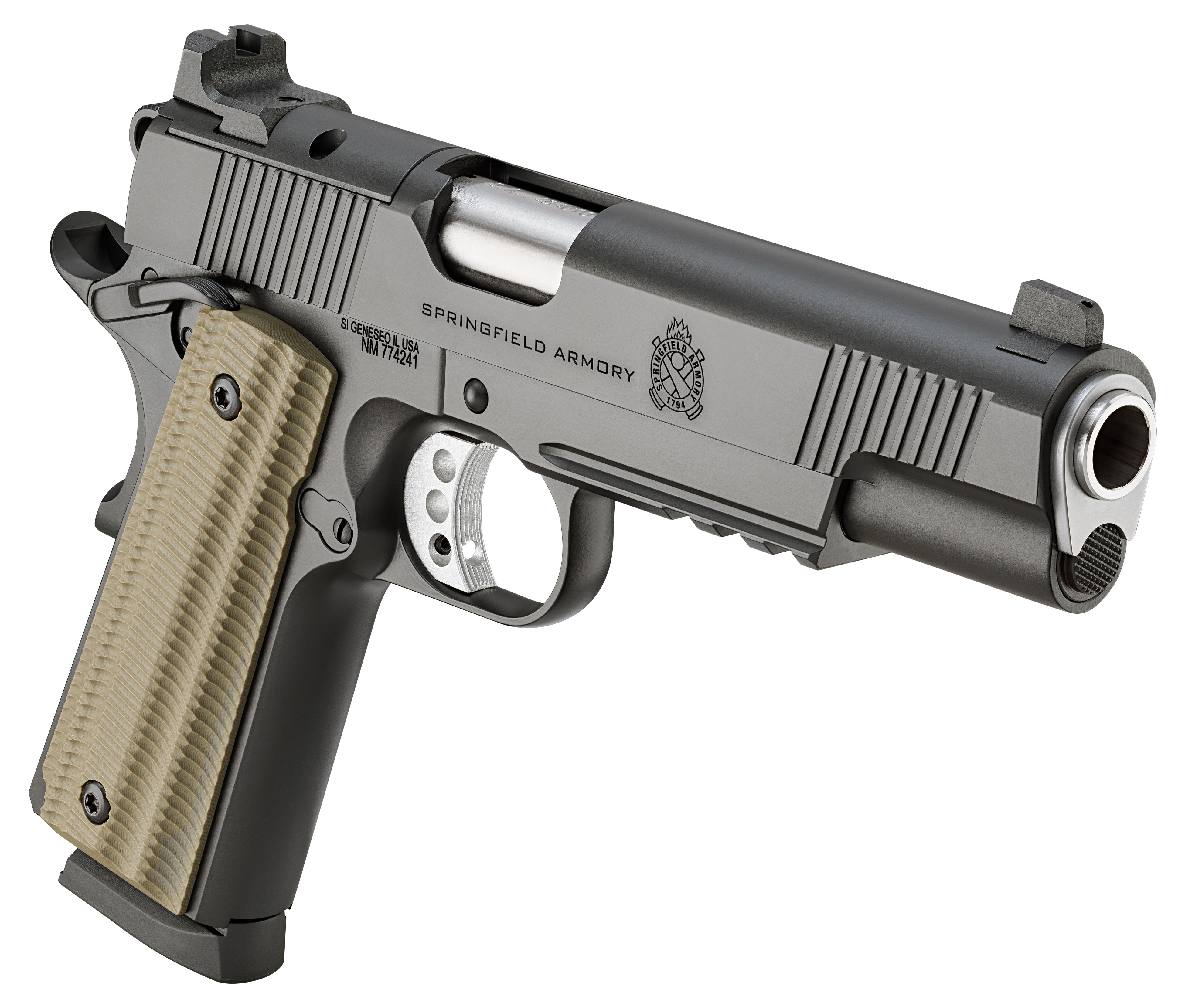 Springfield 1911 Operator .45 ACP 5" Black Pistol PO9230AOS-img-1