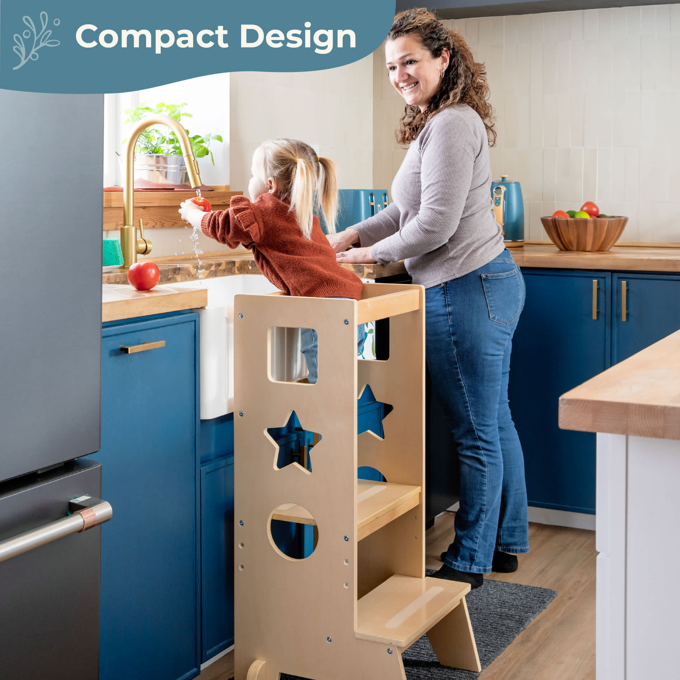 A Versatile Step Stool for Everyday Spaces