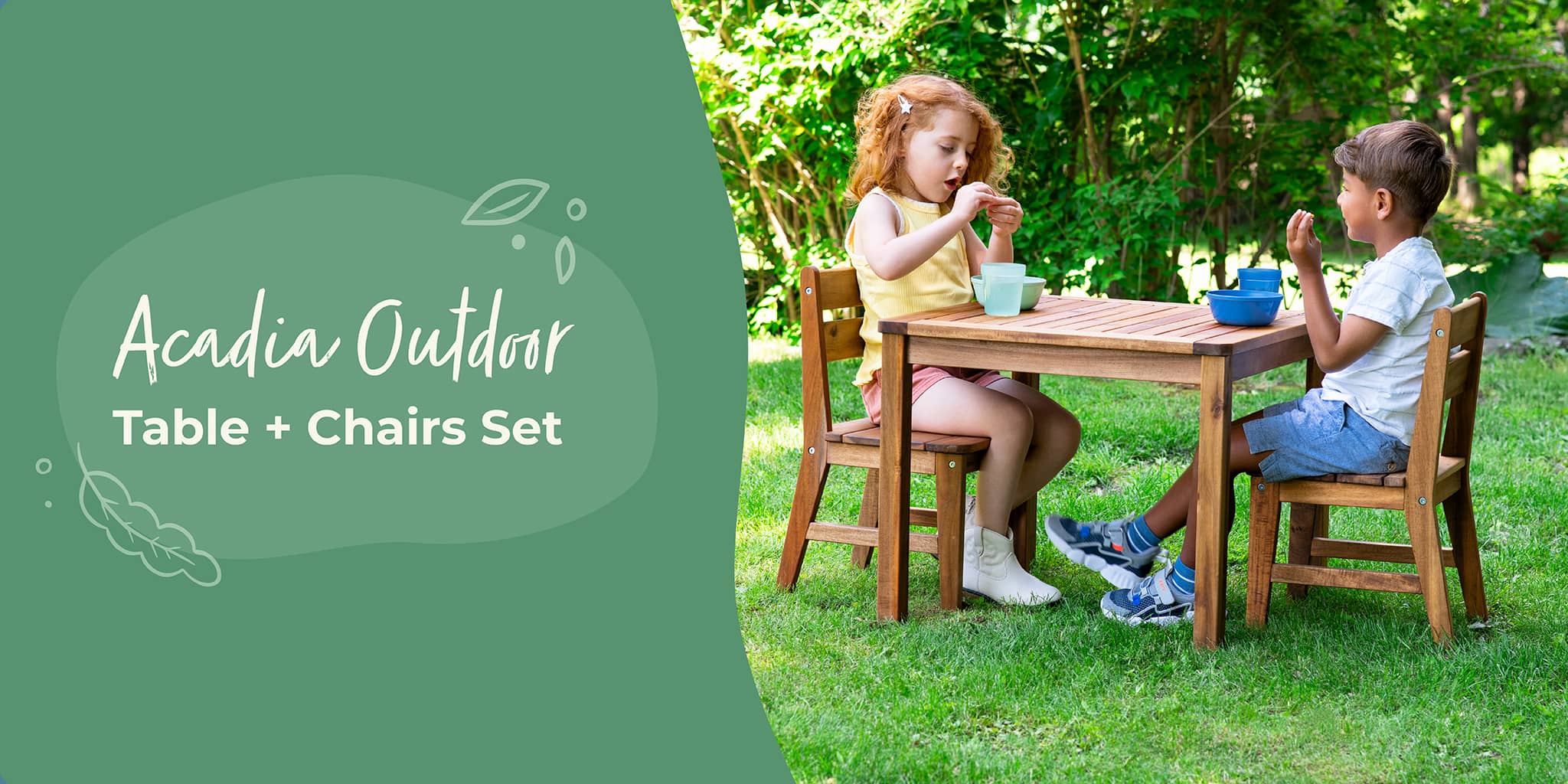 Acadia Kids Outdoor Furniture Collection
