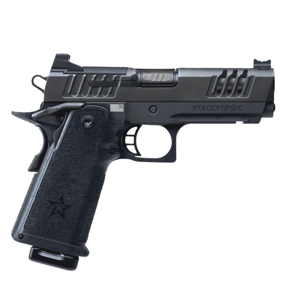 Staccato C Full Size Grip Carry + Duty V3 C Optic Ready DLC Barrel (Curv Trig) DLC/DLC Frm/Fnsh 15-1501-000104