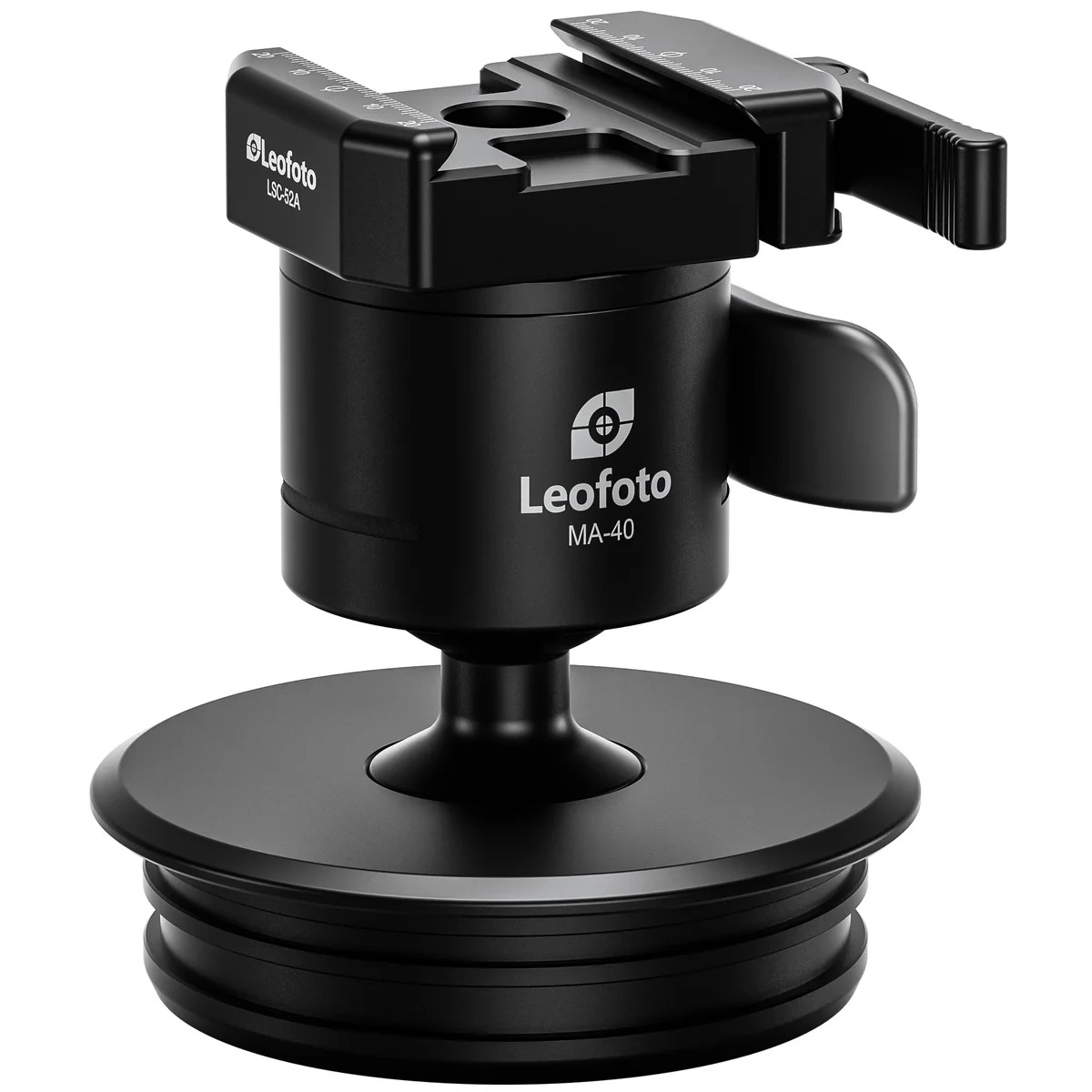 Leofoto MAB-100X Precision Rifle Ball Head w/75mm Systematic Adapter MAB-100X-ARCA