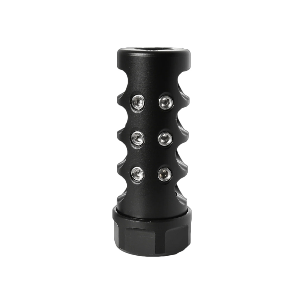 American Precision Arms Gen 4 Micro Bastard 1/2x28 .30 Cal Nitrided Self Timing Muzzle Brake G4M1230N