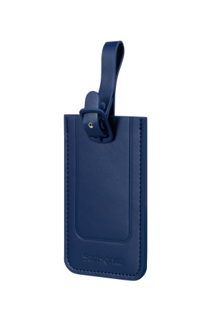 Samsonite TA REVOLUTION RECTANGLE LUGGAGE TAG x2 MIDNIGHT BLUE-155592-1549